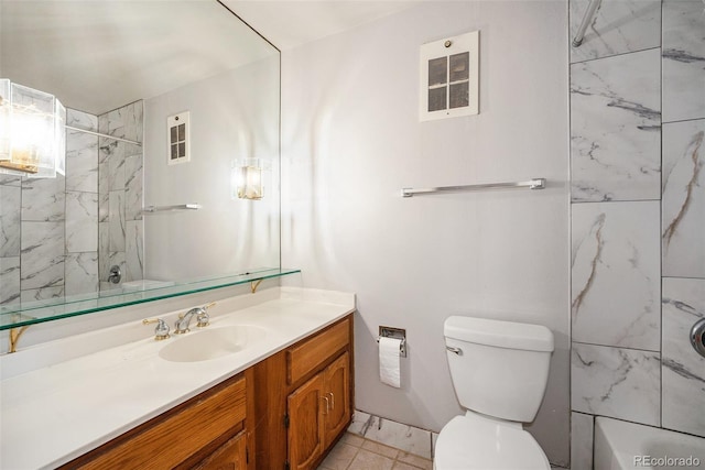 1625 Larimer St Unit 605, Denver, CO 80202 - full bathroom with vanity and bathtub / shower combination