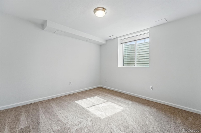 7751 S Race St, Centennial, CO 80122 - carpeted spare room with baseboards