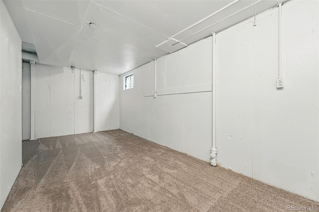 7751 S Race St, Centennial, CO 80122 - basement with carpet flooring