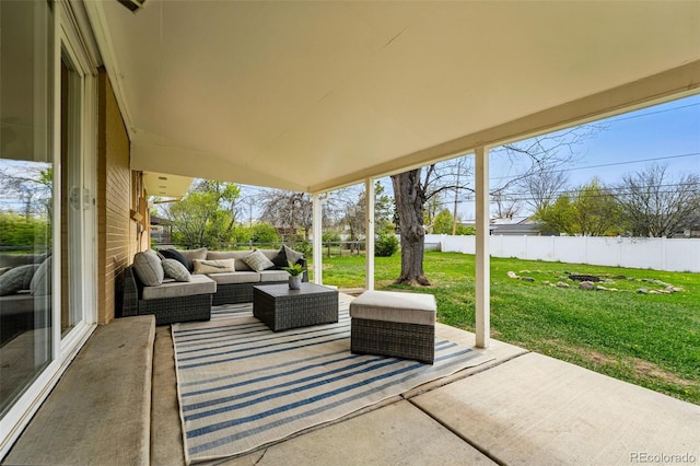 7751 S Race St, Centennial, CO 80122 - view of patio featuring outdoor lounge area