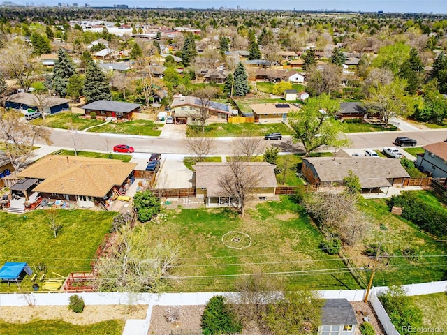 7751 S Race St, Centennial, CO 80122 - aerial view of residential area