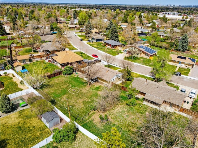 7751 S Race St, Centennial, CO 80122 - aerial perspective of suburban area