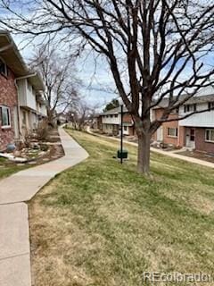 9019 E Oxford Dr, Denver, CO 80237 - view of grassy yard with a residential view