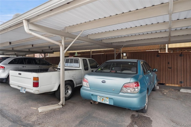 9019 E Oxford Dr, Denver, CO 80237 - view of covered parking lot