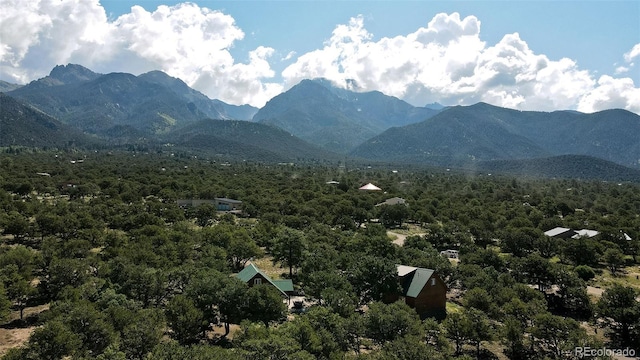 view of mountain feature