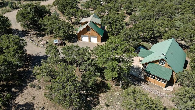 349 Chaparral Way, Crestone, CO 81131 - drone / aerial view