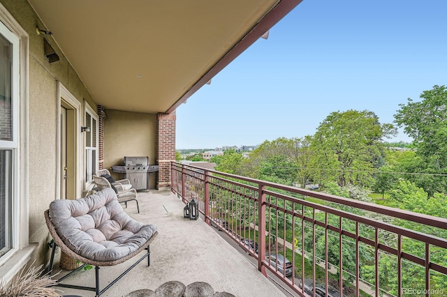 2240 N Clay St Unit 406, Denver, CO 80211 - balcony with grilling area
