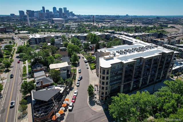 2240 N Clay St Unit 406, Denver, CO 80211 - drone / aerial view of city skyline