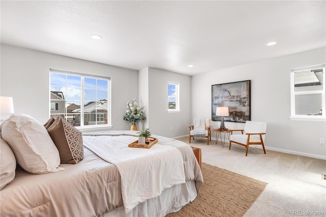 821 Boulder Peak Ave, Erie, CO 80516 - carpeted bedroom with recessed lighting and baseboards