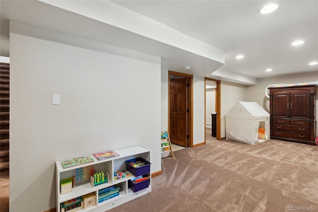 2520 Eldridge Cir, Golden, CO 80401 - playroom featuring light carpet and recessed lighting