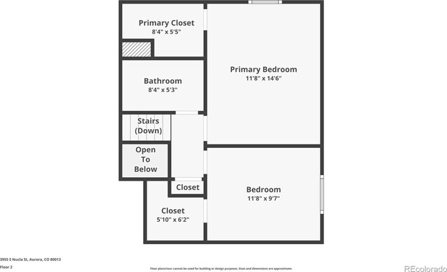 3955 S Nucla St, Aurora, CO 80013 - view of home floor plan