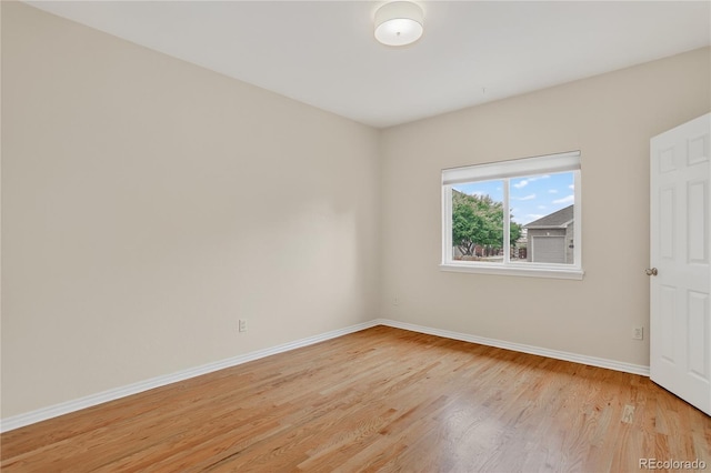 5926 S Elkhart Ct, Centennial, CO 80016 - unfurnished room featuring light wood-style flooring and baseboards