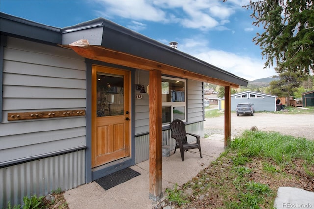32 Magnum Bonum Dr, Breckenridge, CO 80424 - property entrance featuring a porch