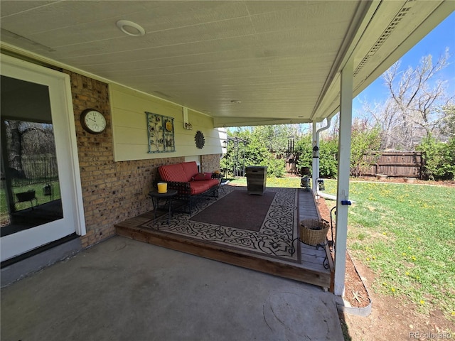 6238 S Cherry Cir, Centennial, CO 80121 - view of patio featuring fence