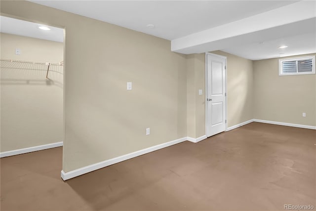 4559 Ashfield Dr, Boulder, CO 80301 - finished basement featuring baseboards and recessed lighting
