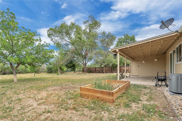 4559 Ashfield Dr, Boulder, CO 80301 - view of yard featuring a patio and a vegetable garden