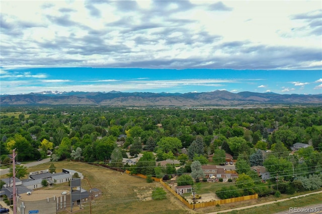 4559 Ashfield Dr, Boulder, CO 80301 - bird's eye view of mountains