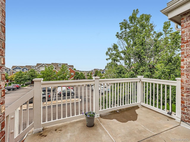 16366 E Fremont Ave Unit 11, Aurora, CO 80016 - balcony with a residential view