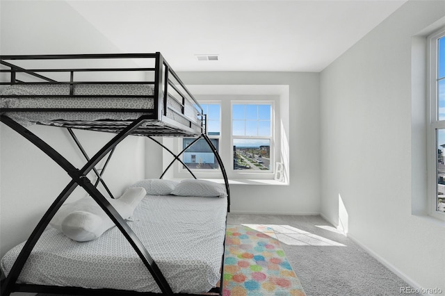 bedroom featuring carpet floors