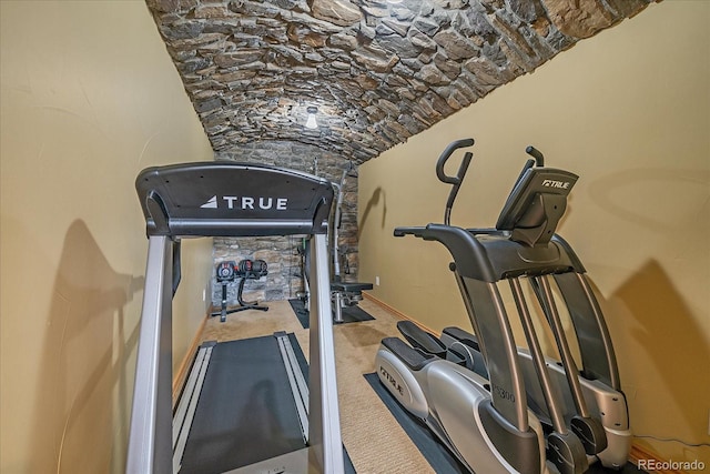 1015 Nob Hill Rd, Evergreen, CO 80439 - exercise area featuring carpet
