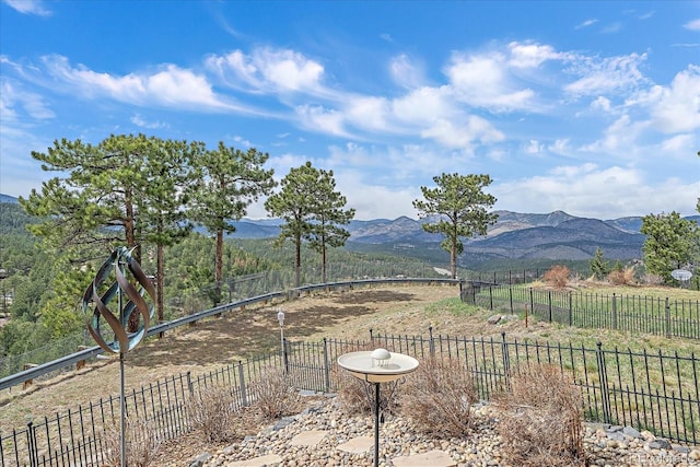 1015 Nob Hill Rd, Evergreen, CO 80439 - property view of mountains