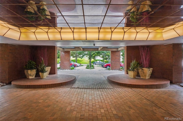 view of building lobby