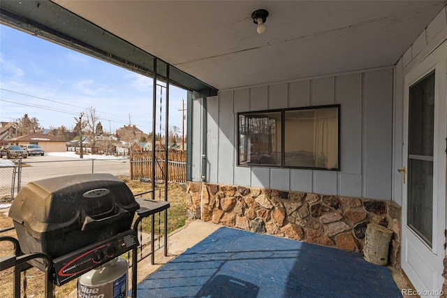 116 E 12th St, Leadville, CO 80461 - view of patio with a grill and fence