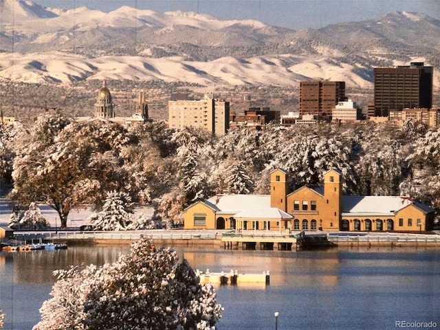 3055 N Albion St, Denver, CO 80207 - view of city with a water and mountain view