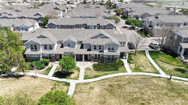9758 Laredo St Unit 22D, Commerce City, CO 80022 - birds eye view of property with a residential view