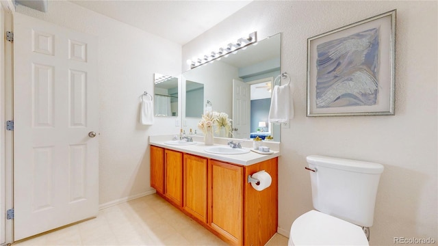 9758 Laredo St Unit 22D, Commerce City, CO 80022 - full bath featuring double vanity and toilet