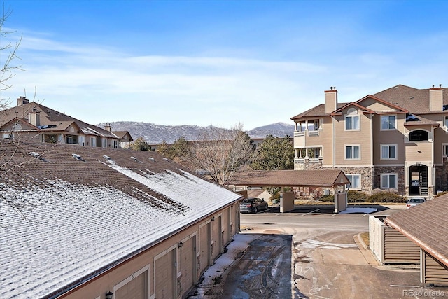 exterior space featuring a residential view