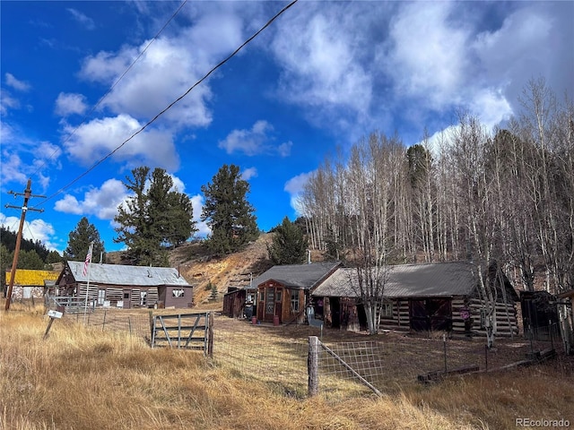 316 S Main, Bonanza, CO 81155 - view of front of property featuring log exterior