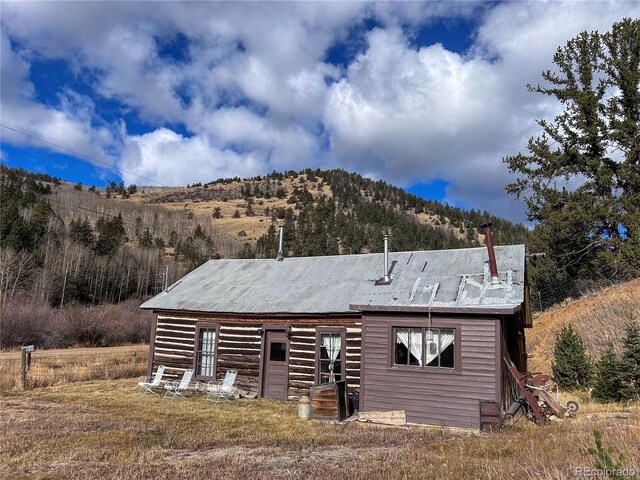 316 S Main, Bonanza, CO 81155 - view of outdoor structure featuring a mountain view