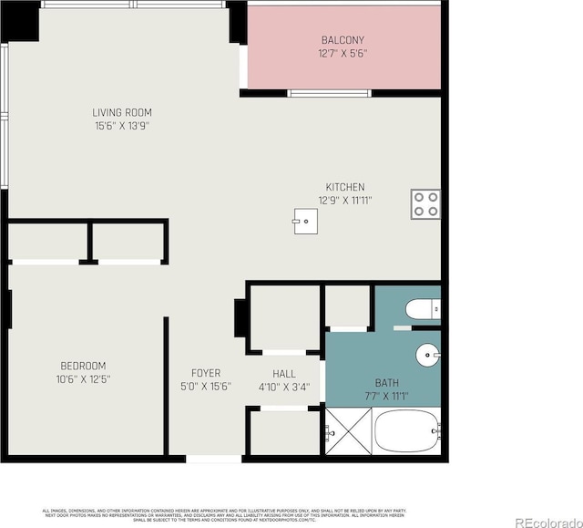 2958 Syracuse St Unit 403, Denver, CO 80238 - room layout
