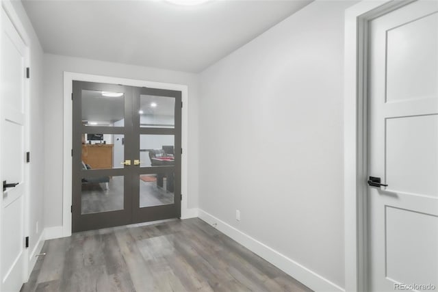 3630 Mesa Verde Rd, Monument, CO 80132 - unfurnished room with baseboards and wood finished floors