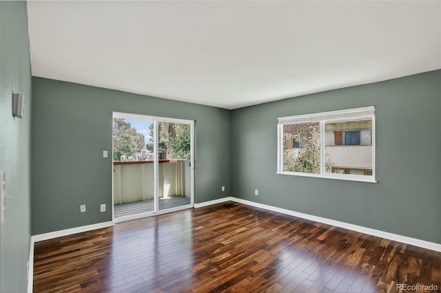 10211 Ura Ln Unit 208, Thornton, CO 80260 - empty room featuring wood finished floors and baseboards