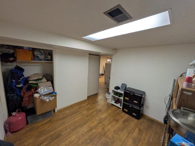 290 W 1st Ave, Broomfield, CO 80020 - finished basement with wood finished floors