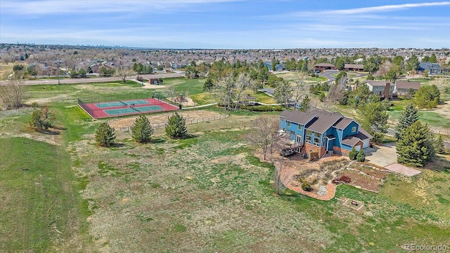 aerial view