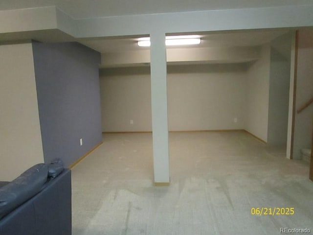 11710 Elk Head Range Rd, Littleton, CO 80127 - finished below grade area featuring carpet floors