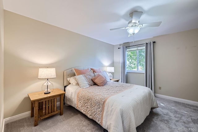 8985 W Quarto Pl, Littleton, CO 80128 - bedroom featuring carpet and ceiling fan