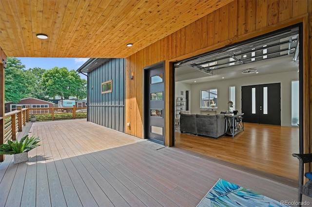 14950 W 32nd Ave, Golden, CO 80401 - view of wooden deck