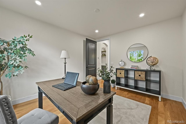 14950 W 32nd Ave, Golden, CO 80401 - office space with wood finished floors and recessed lighting