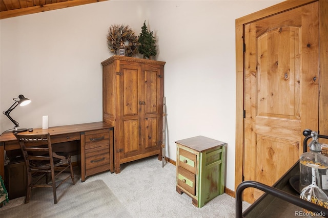 34 Nebraska Cir, Florissant, CO 80816 - office area featuring light colored carpet