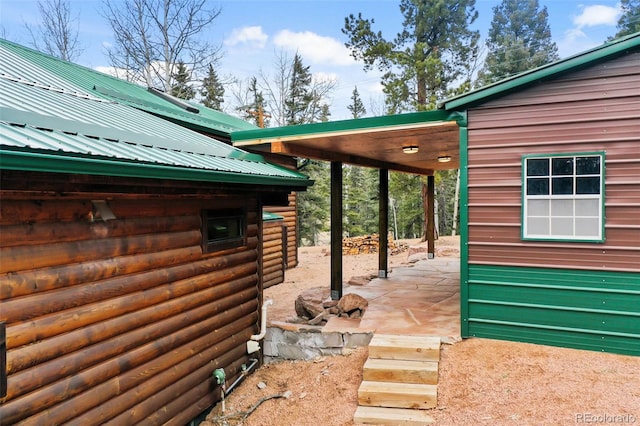 34 Nebraska Cir, Florissant, CO 80816 - view of patio