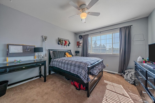 10421 Kennemere Ln, Parker, CO 80134 - bedroom featuring carpet flooring and a ceiling fan
