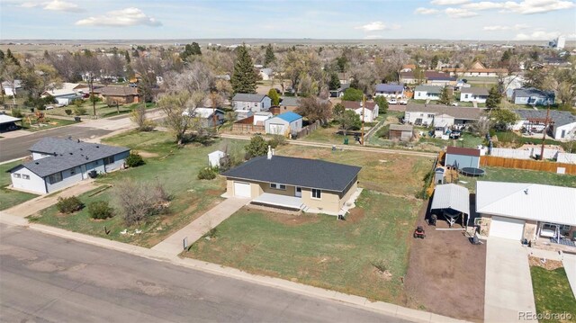 448 K Ave, Limon, CO 80828 - aerial view of residential area