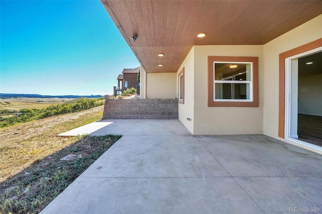 view of patio / terrace