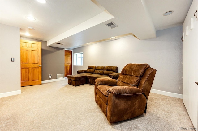 9846 Spring Hill Ln, Highlands Ranch, CO 80129 - living room with light colored carpet and recessed lighting