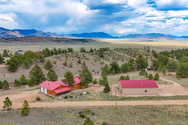 780 Oak St, Hartsel, CO 80449 - view of rural area featuring a mountainous background and a desert landscape