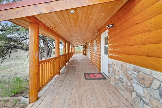 780 Oak St, Hartsel, CO 80449 - view of deck